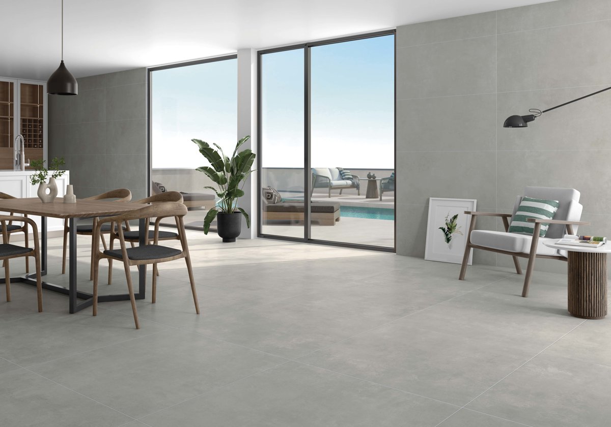 CERAM INDEED GREY  100x100x1 CM